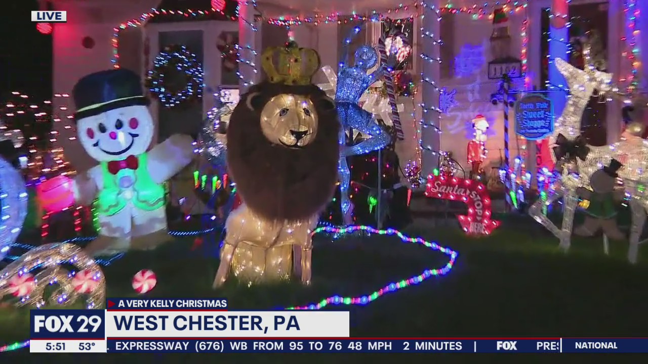 A Very Kelly Christmas: Stunning holiday display in West Chester