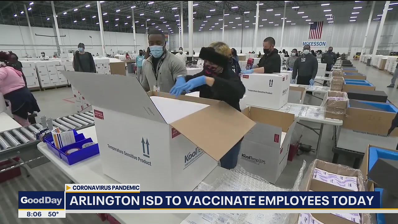 Arlington ISD to vaccinate employees Monday