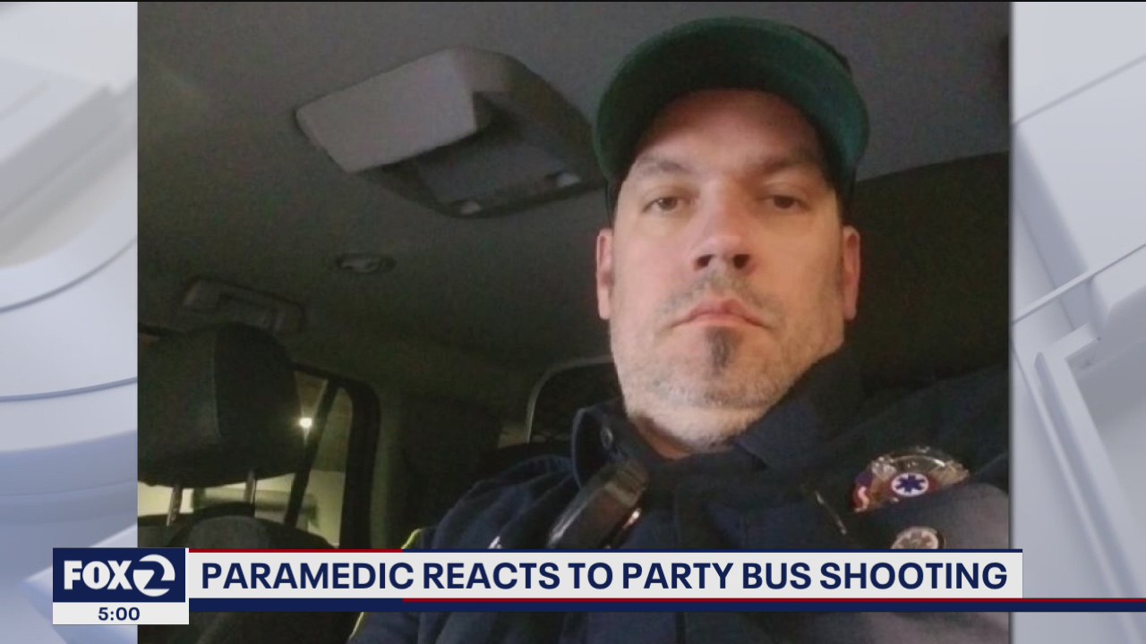 Longtime paramedic reacts to Oakland party bus shooting