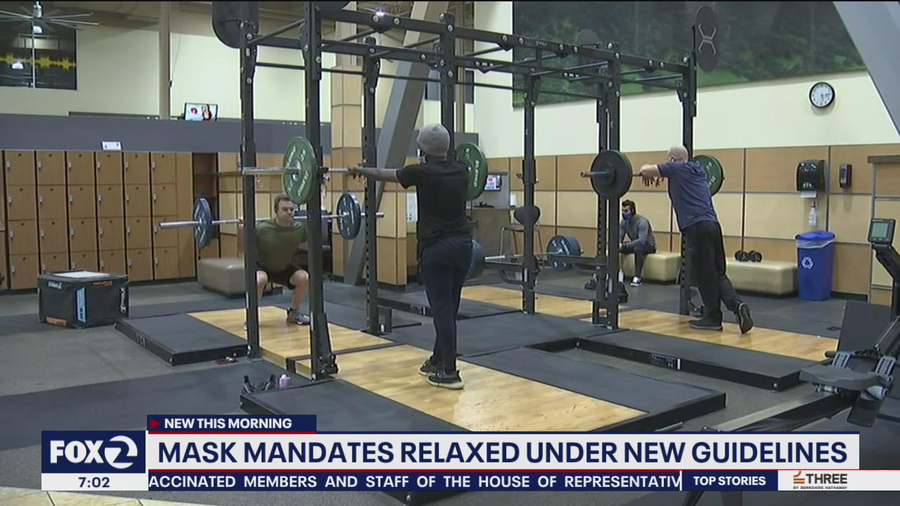 Masks off at the gym