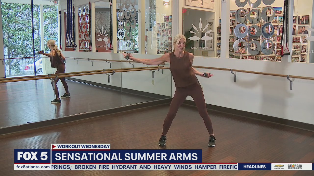 Workouts for sensational summer arms