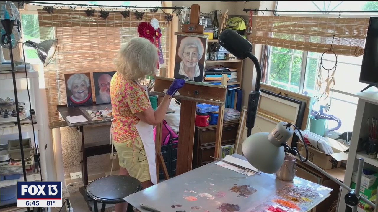 Artist's COVID tributes ease pain around the world