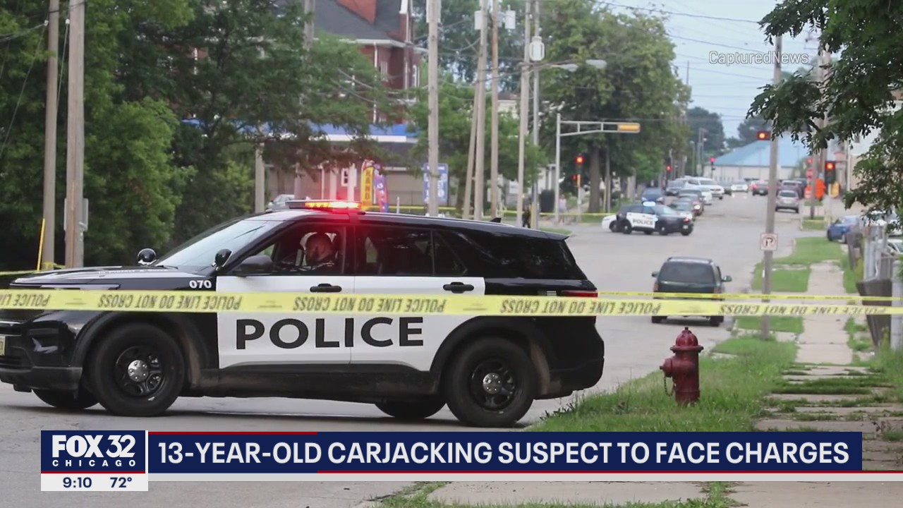 13-year-old carjacking suspect and person who shot her will both face charges, Kenosha police say