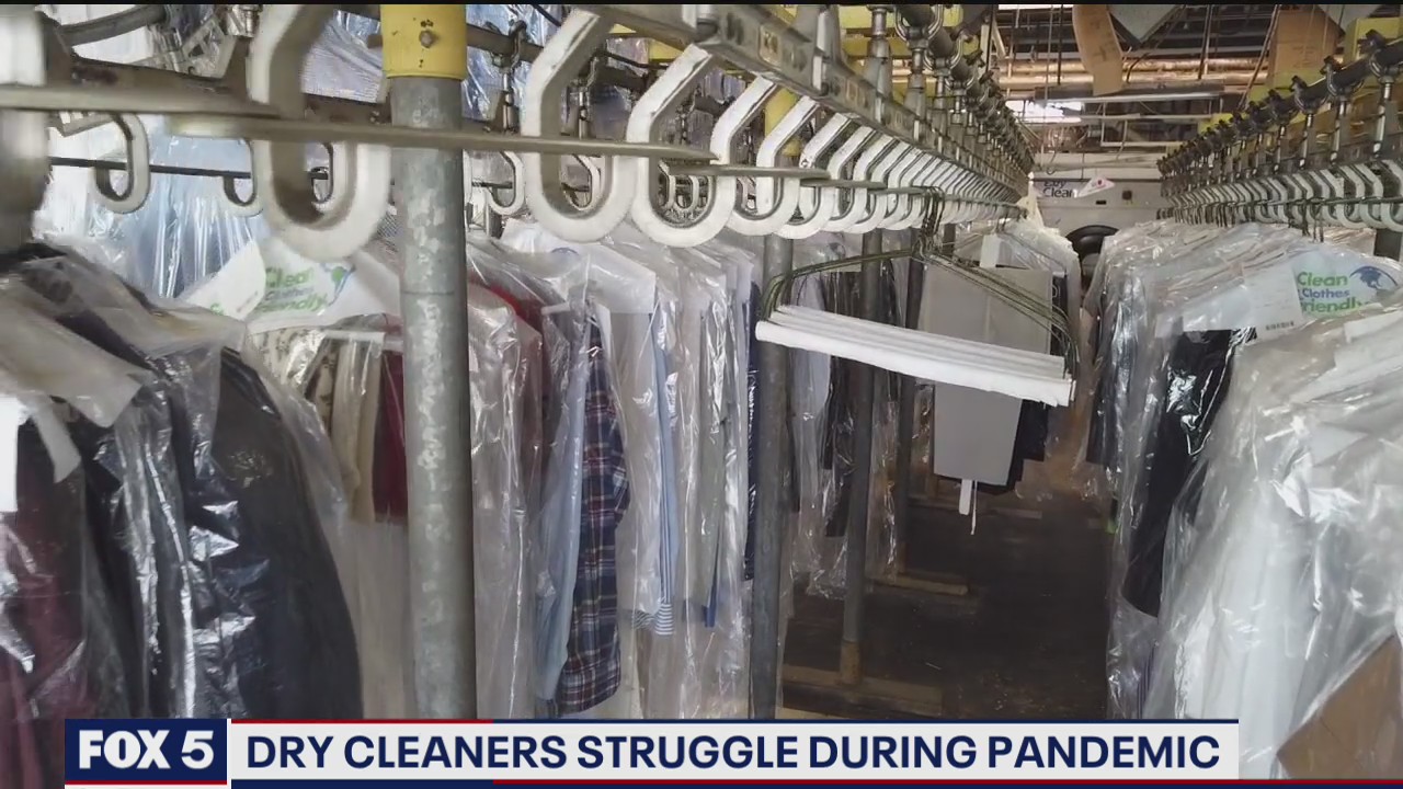 Dry cleaners struggle during pandemic