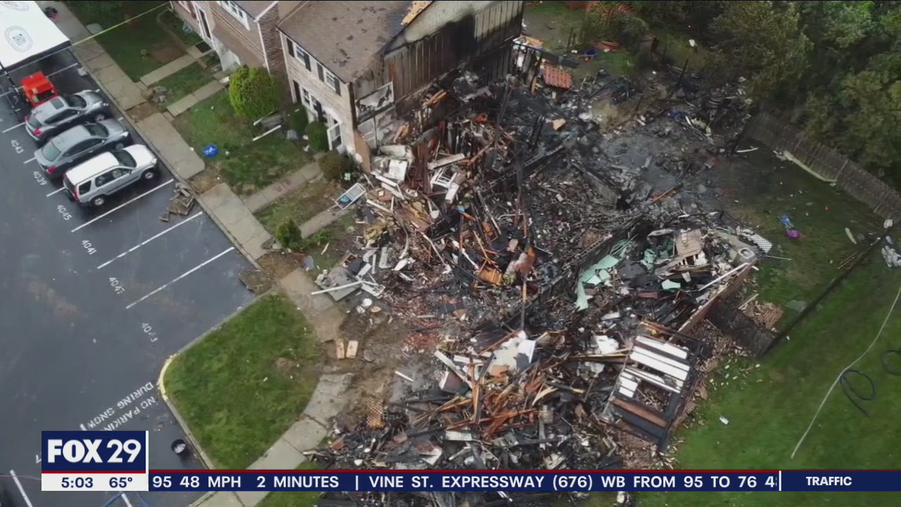 Suspect's body recovered after standoff led to explosions, fire in Lower Providence
