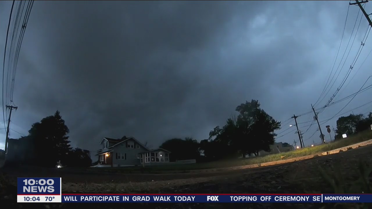 Severe thunderstorms and flooding hit several counties