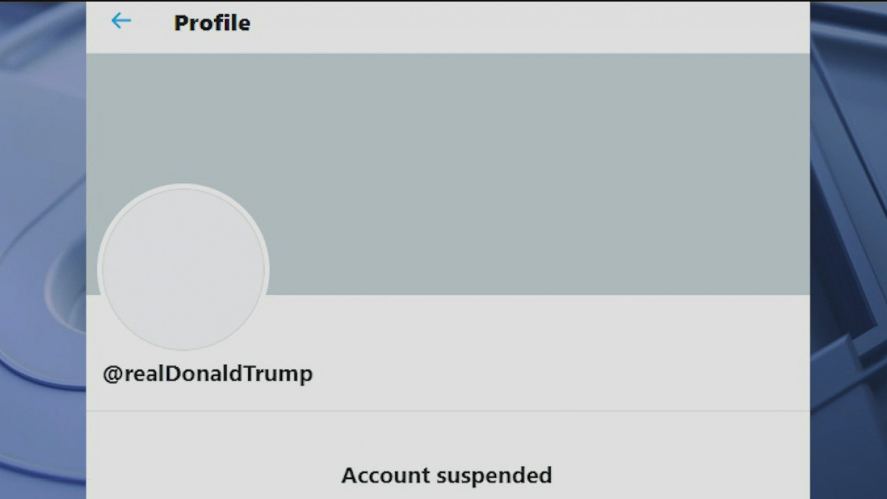 President Trump permanently banned from Twitter