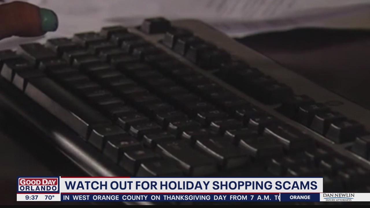 Watch out for holiday shopping scams