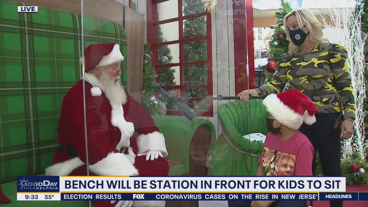 Willow Grove Park Mall is one of the malls that offers Santa visits safely during the coronavirus