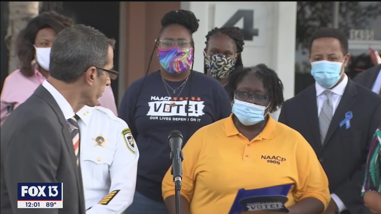 Law enforcement meets with NAACP