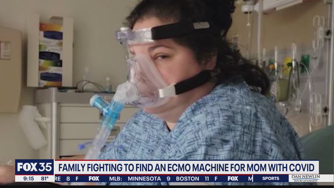 Husband desperate to find life-saving machine for wife battling COVID talks to Good Day Orlando