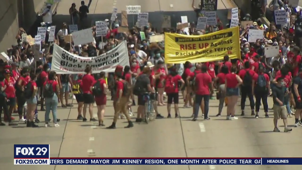 Protesters call for resignation of Mayor Kenney