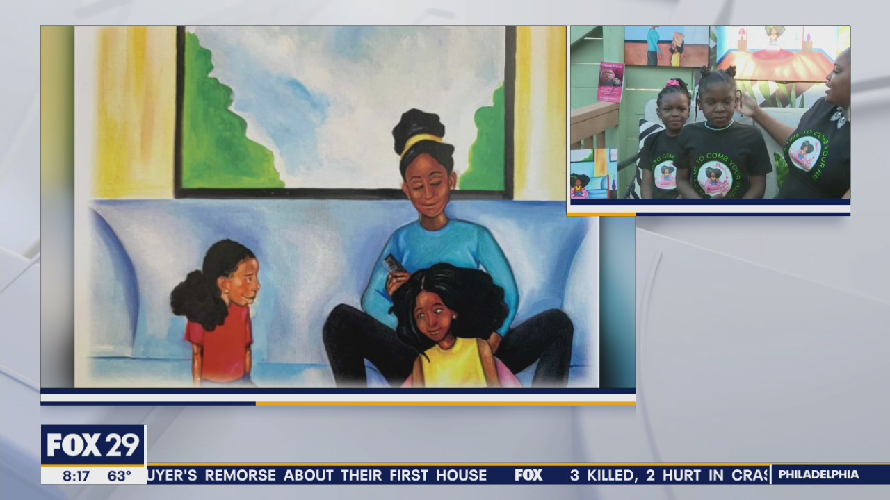 'It's Time to Comb Your Hair' book makes hair care a fun, bonding experience