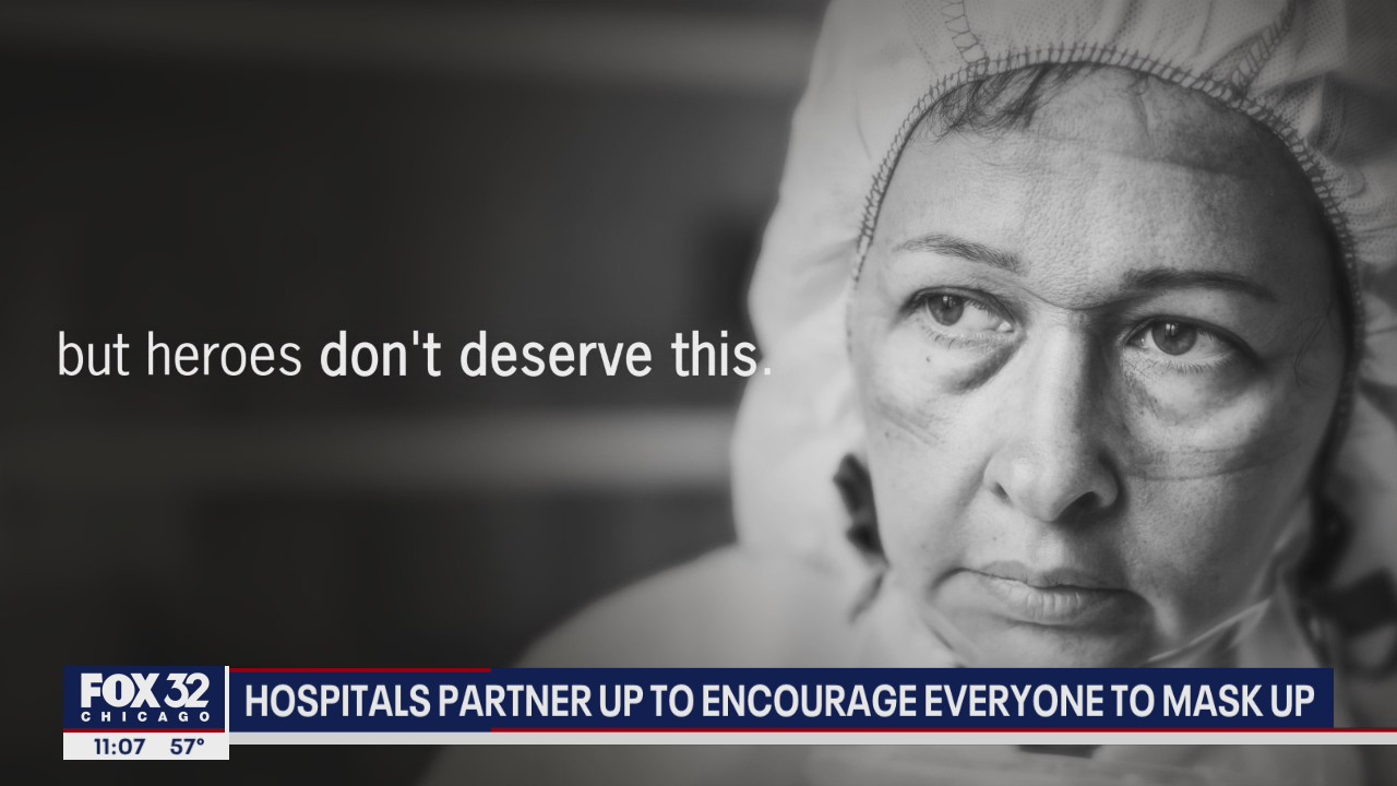 'Mask up': Healthcare workers hope new campaign will encourage people to wear masks