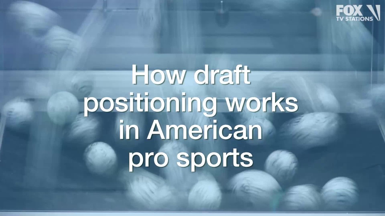 How draft positioning works in American pro sports