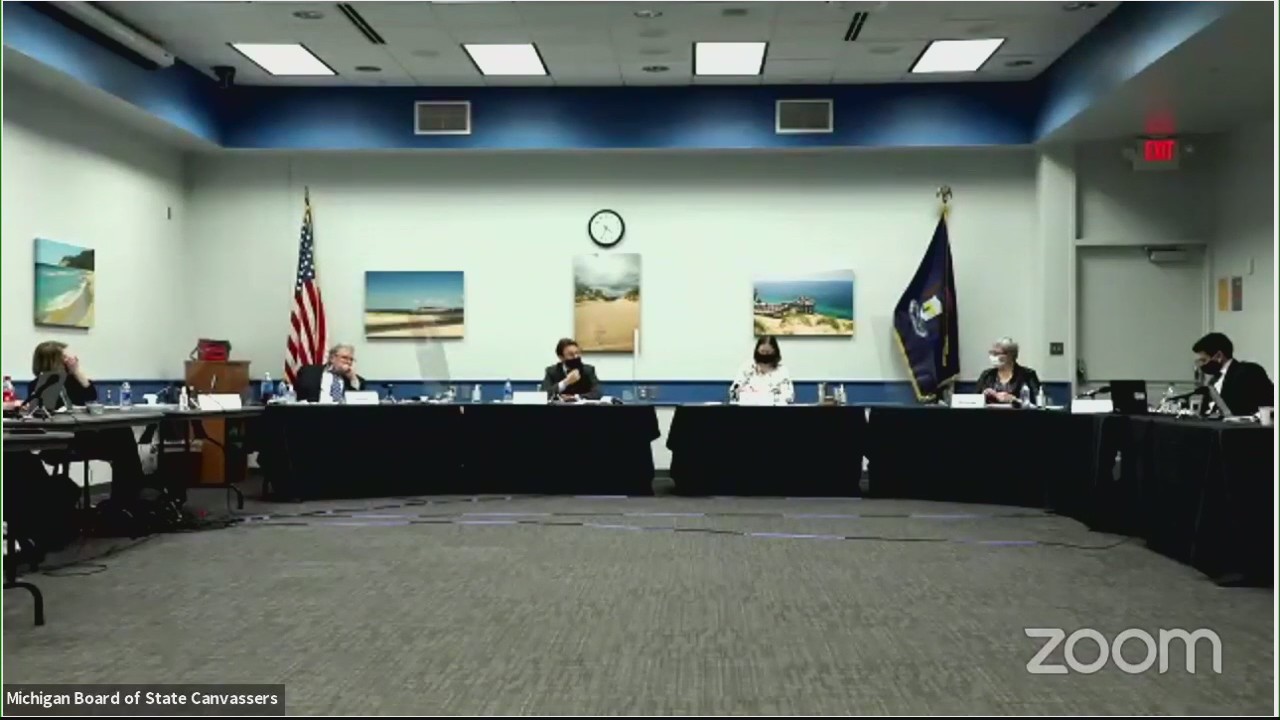 Michigan's State Board of Canvassers votes to certify election