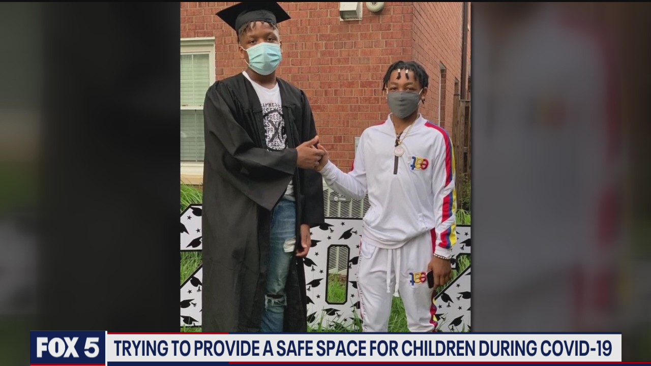 Trying to provide a safe space for children during COVID-19