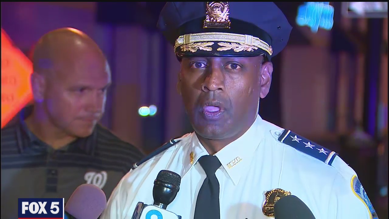 DC police, other officials provide update on shooting incident outside Nationals Park