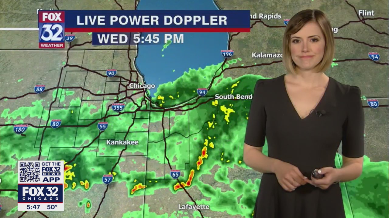 6 p.m. forecast for Chicagoland on April 28