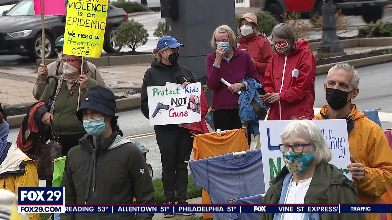 Traveling prayer vigil held in Delaware County for victims of gun violence