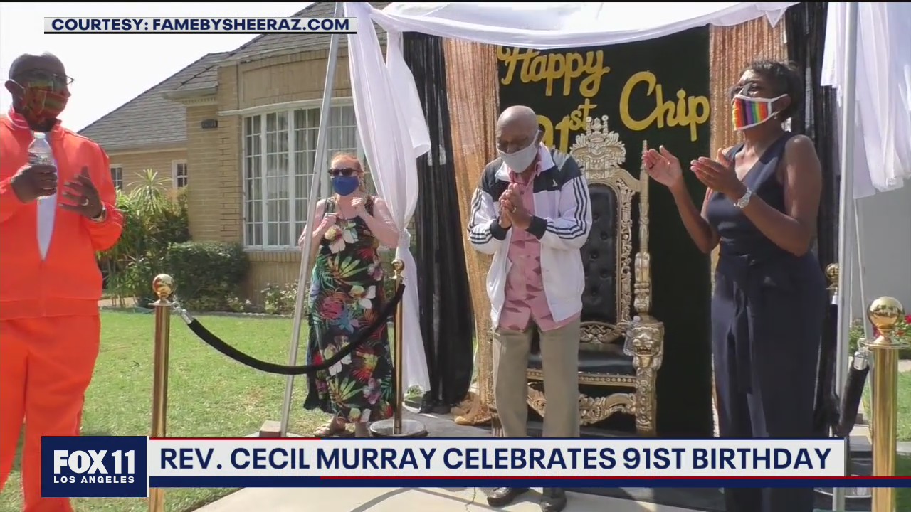 Rev. Cecil Chip Murray celebrates 91st bdy