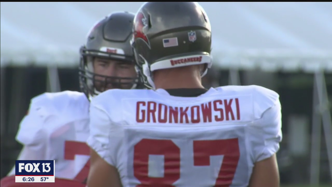 Gronkowski is used to the sideline chatter