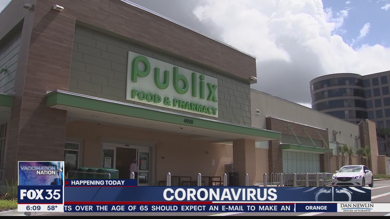 Select Publix pharmacies now offering COVID-19 vaccine in Florida