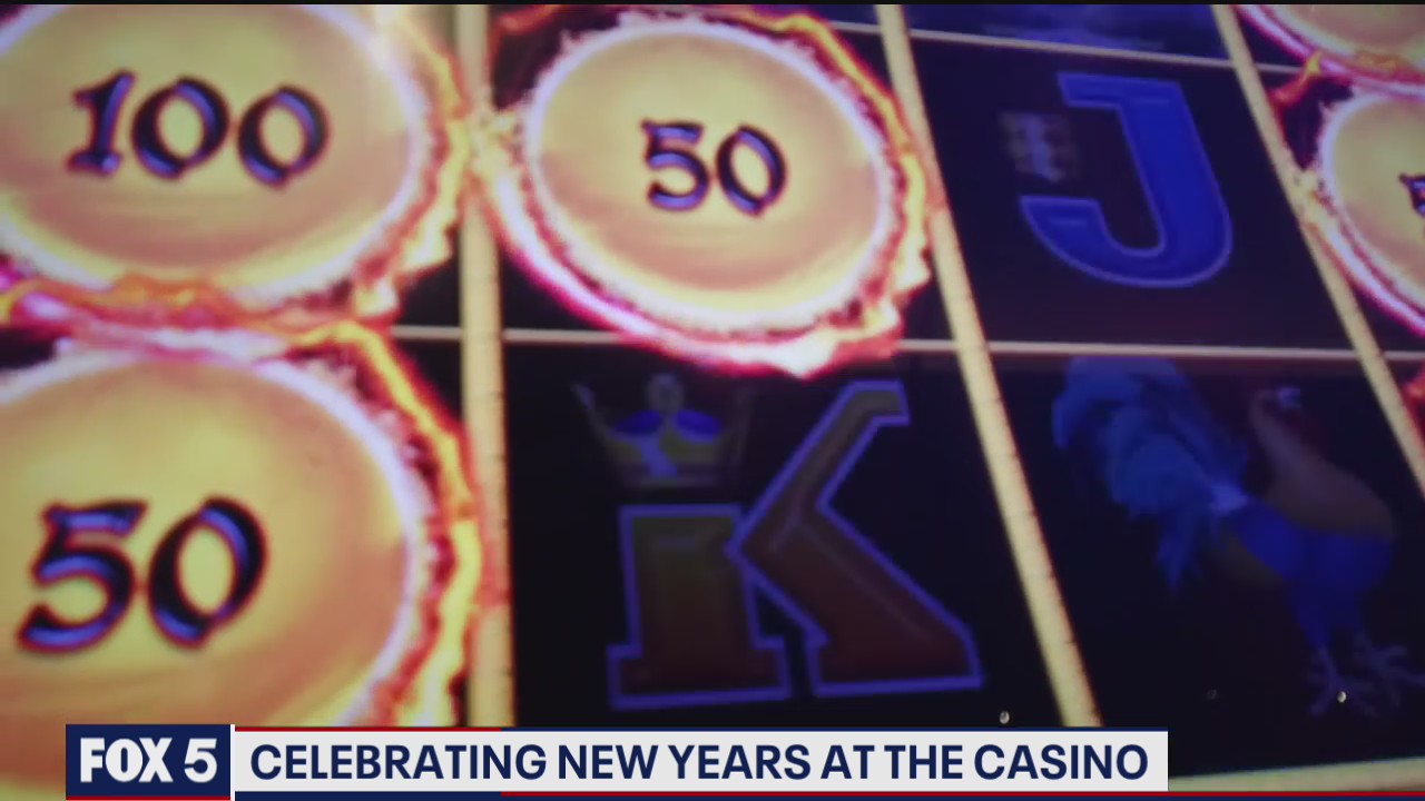 Celebrating New Year's Eve at the casino