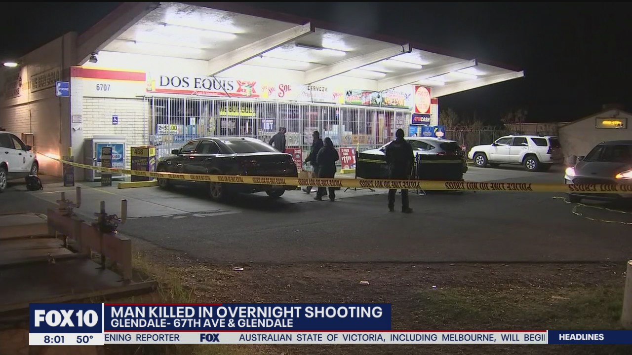 Man killed in overnight shooting in Glendale