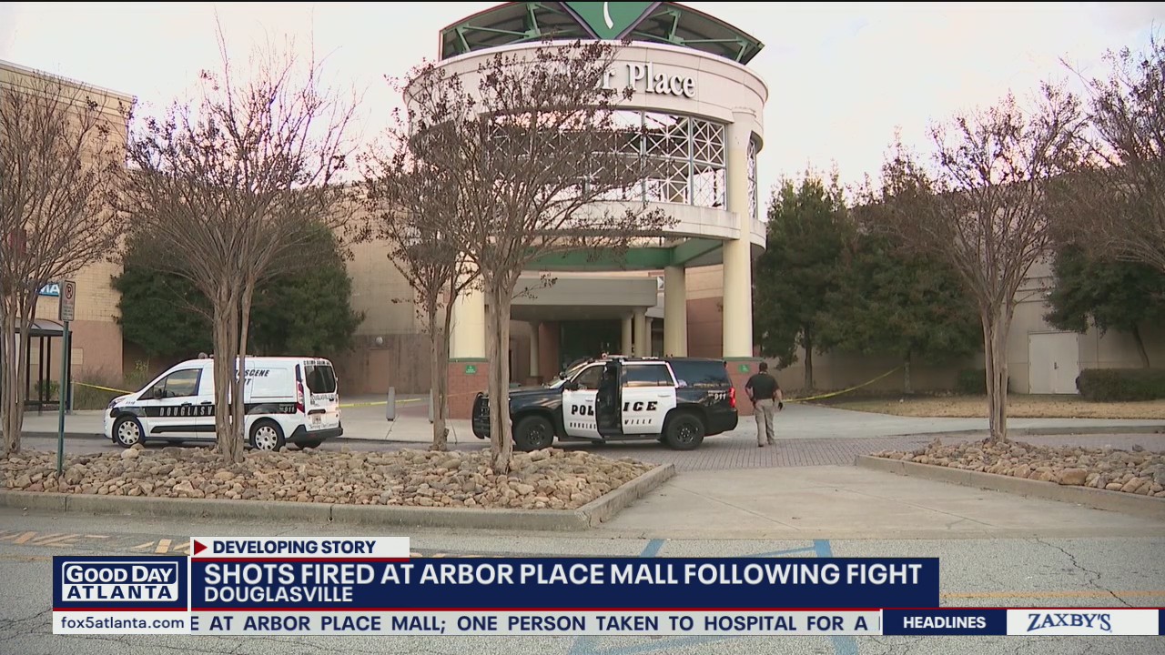 Gunfire at Douglasville shopping mall