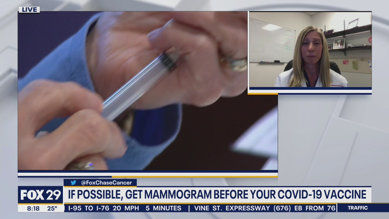 Why you may want to reschedule your mammogram after getting the COVID-19 vaccine