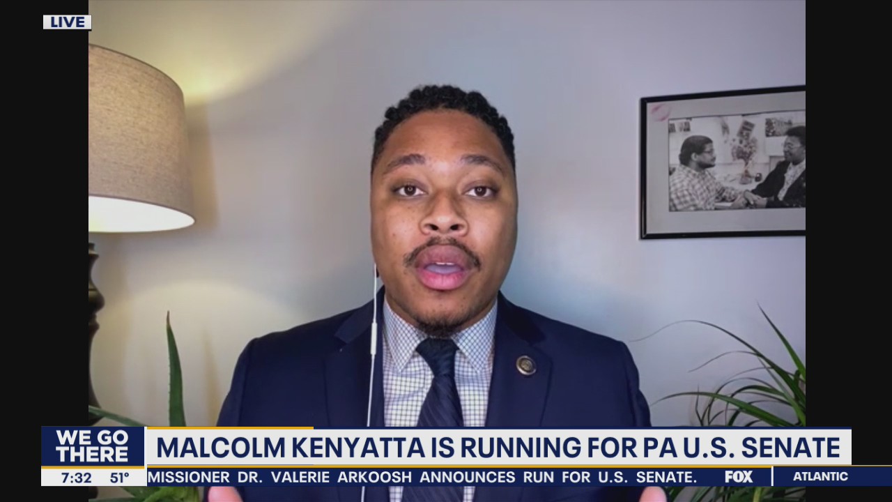 State Representative Malcolm Kenyatta is running for PA U.S. Senate