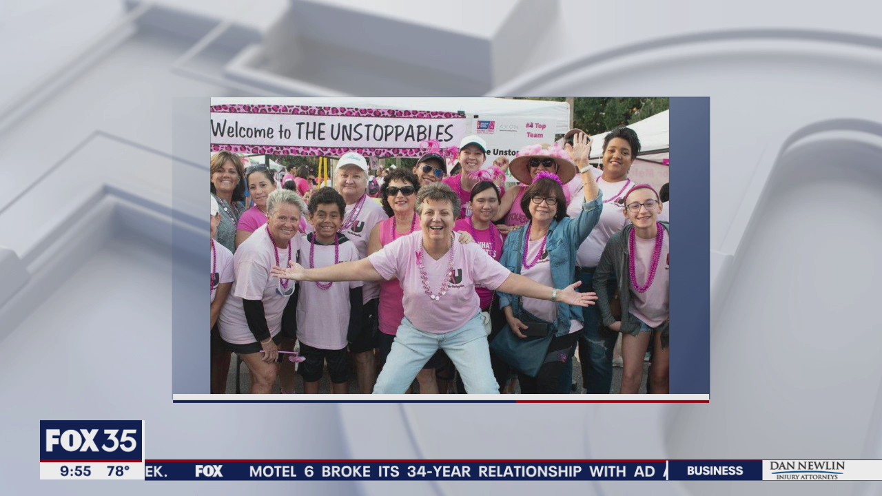 Pink Parade raising Breast Cancer Awareness