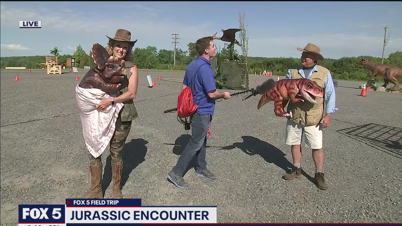 FOX 5 FIELD TRIP: Jurassic Encounter in Centreville