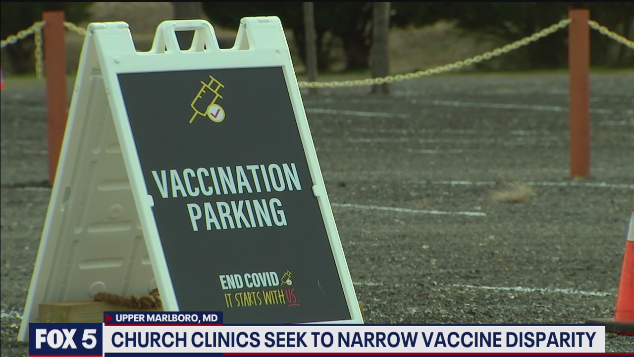 Church clinics seek to narrow vaccine disparity