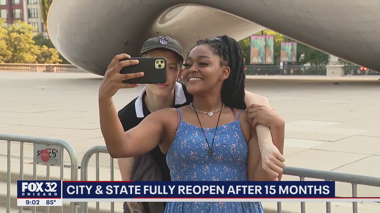 City and state fully reopen after 15 months