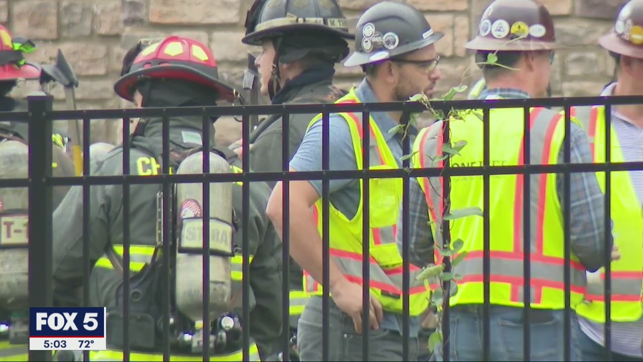 Explosion rocks Woodstock