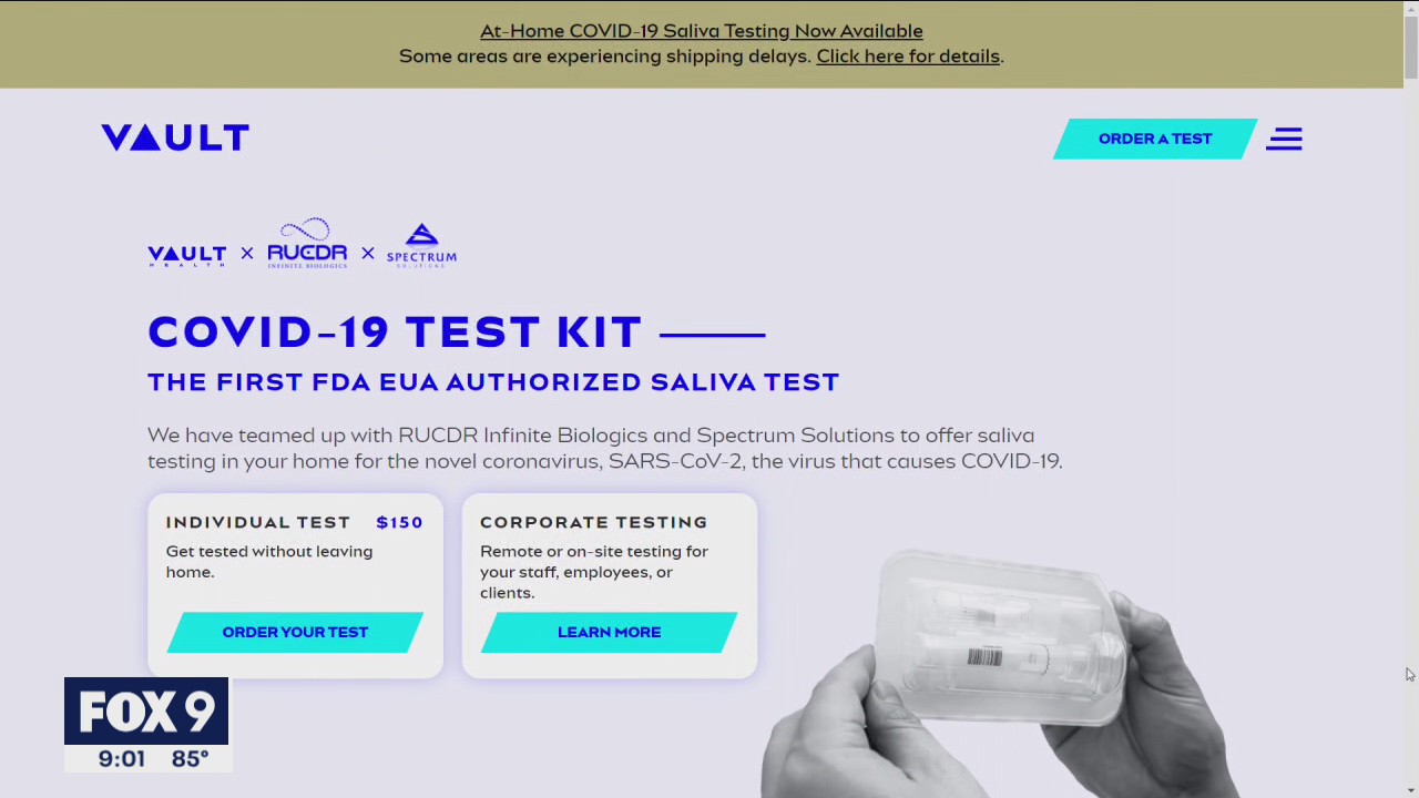 Minnesota to get new COVID-19 saliva testing lab that will double state's testing capacity