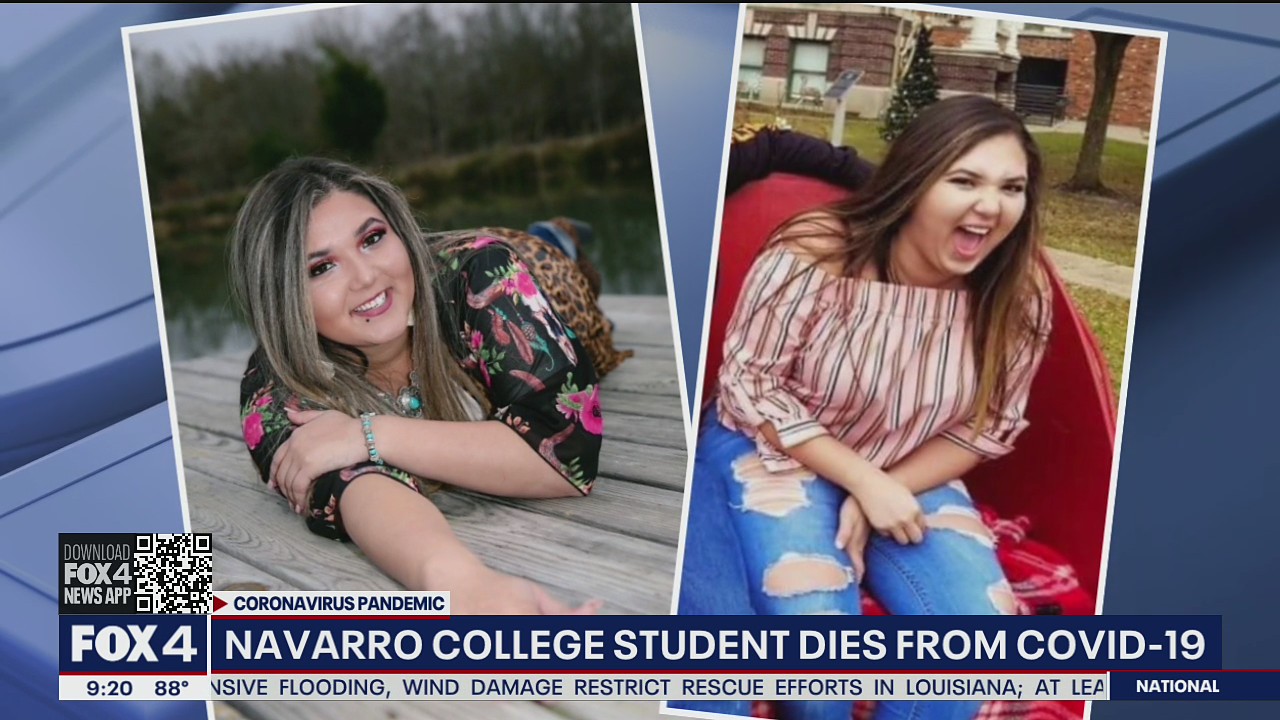 19-year-old Navarro College student dies from COVID-19