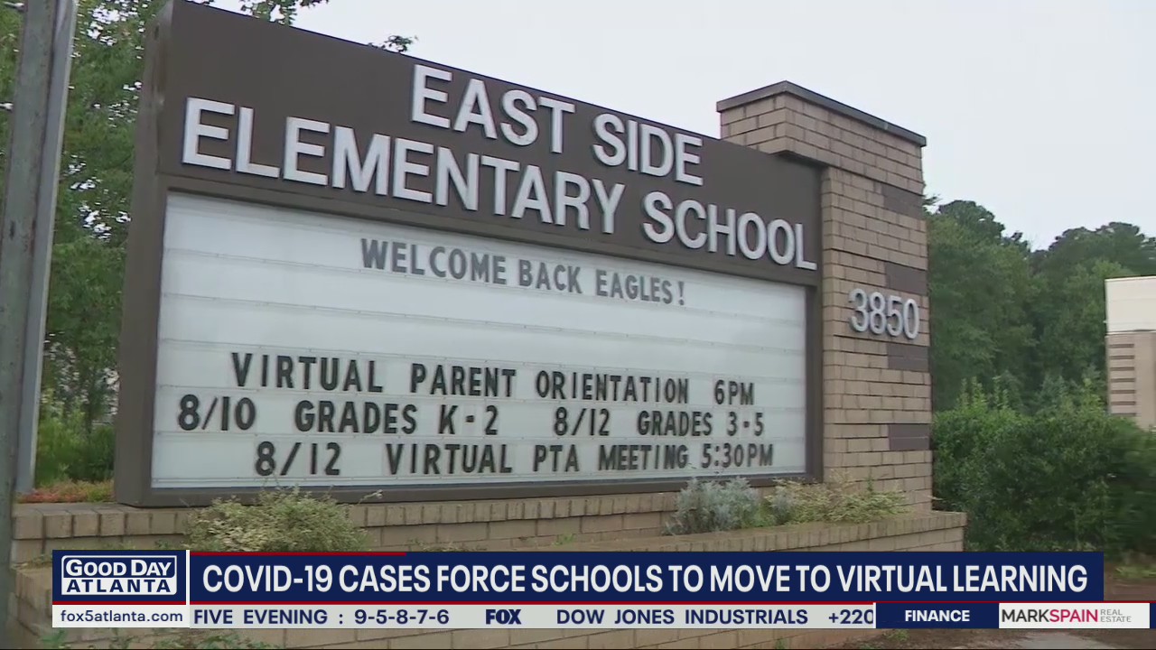 COVID cases force schools to move to virtual learning
