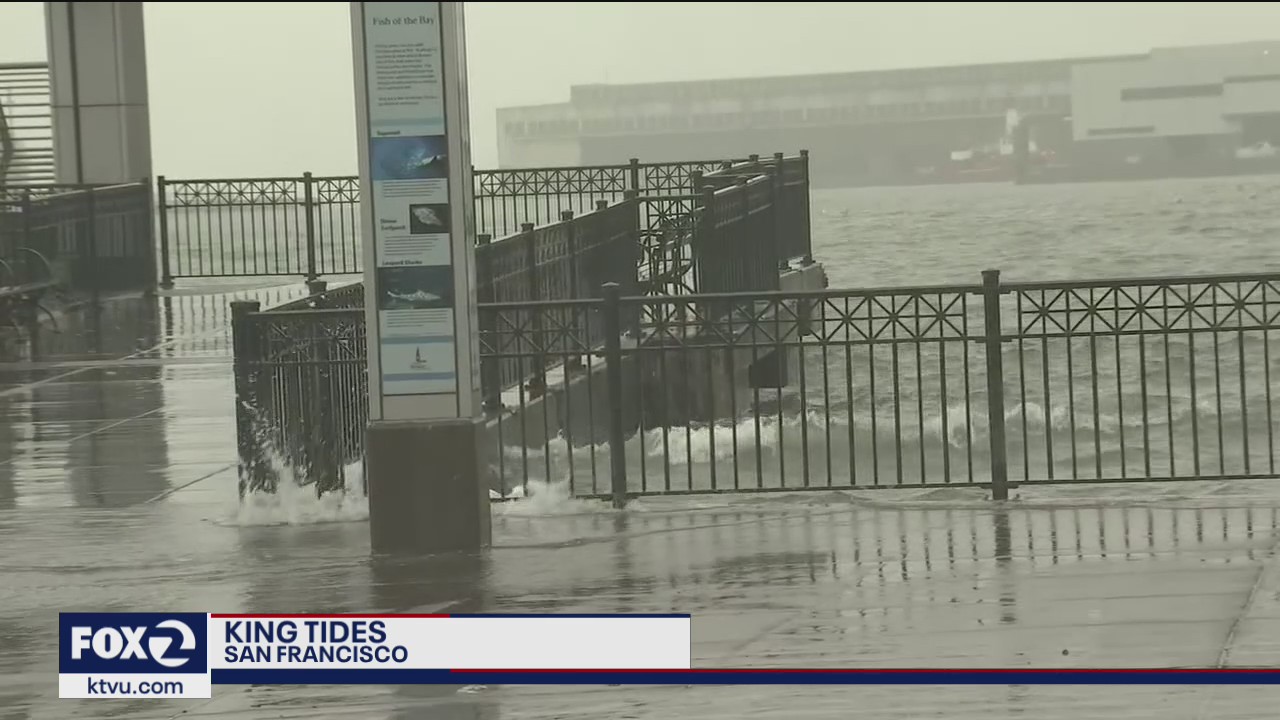 High surf advisory, King Tides hit the Bay Area