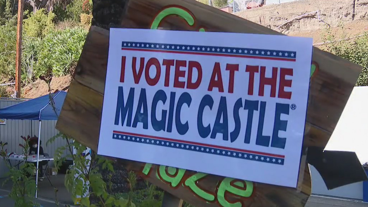 Magic Castle serves as 2020 vote center