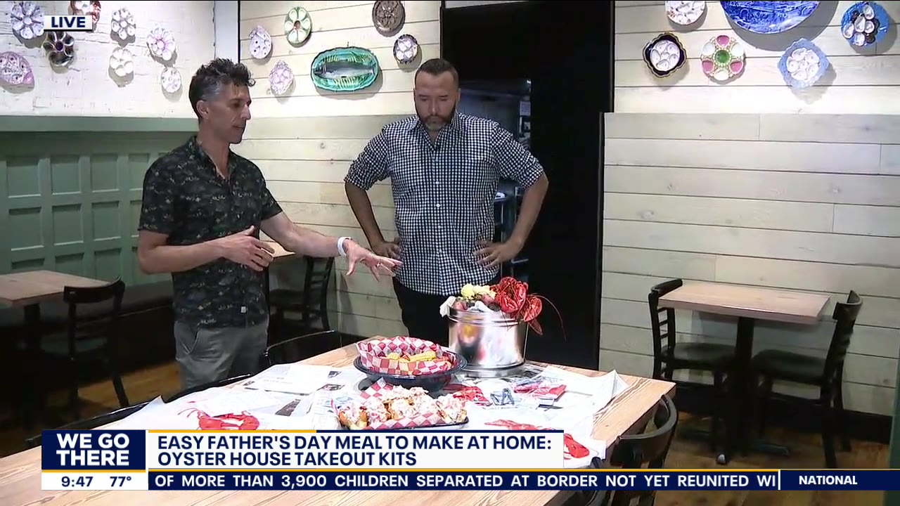 Oyster House offers packed take-out kits for Father's Day