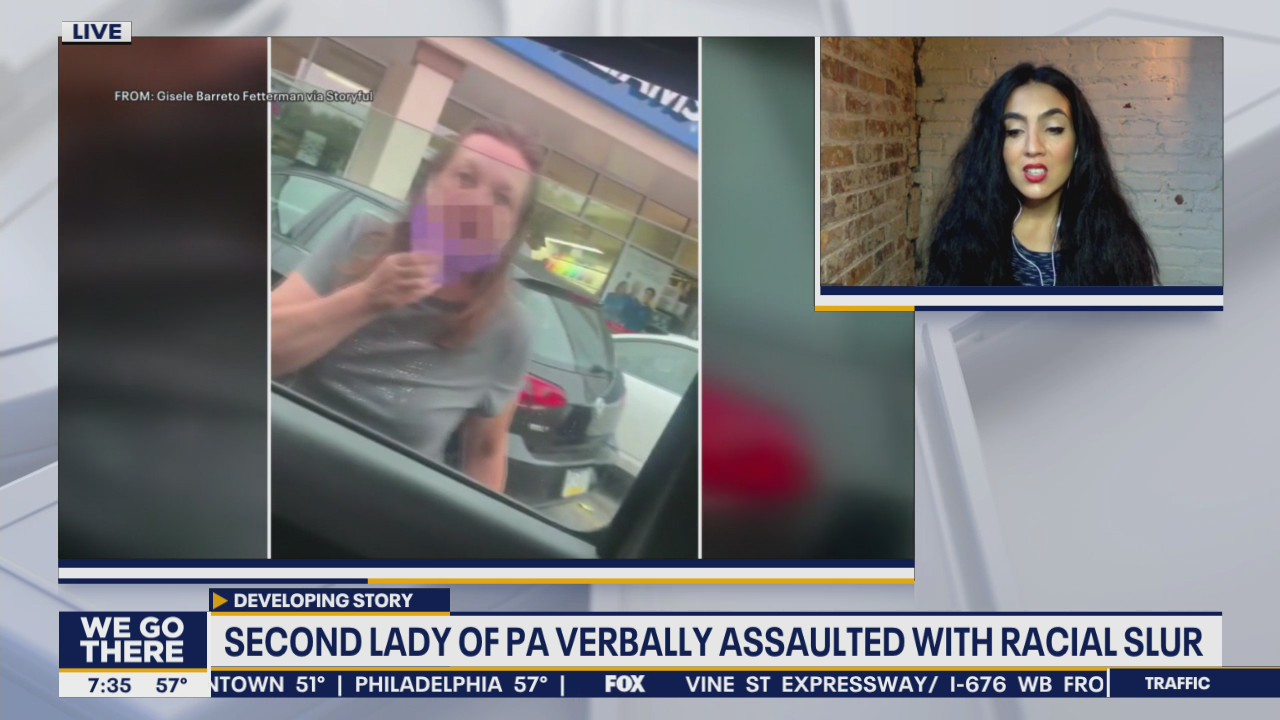 2nd Lady of PA verbally assaulted with a racial slur in parking lot