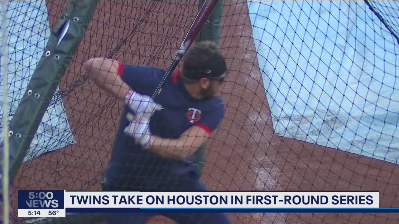 Twins workout before beginning playoff run against Astros