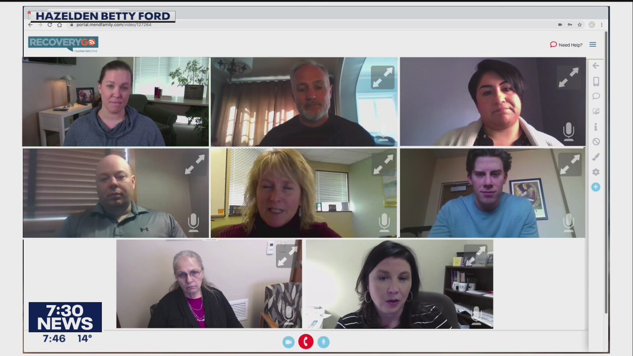 Online group therapy serves as addiction recovery lifeline during pandemic