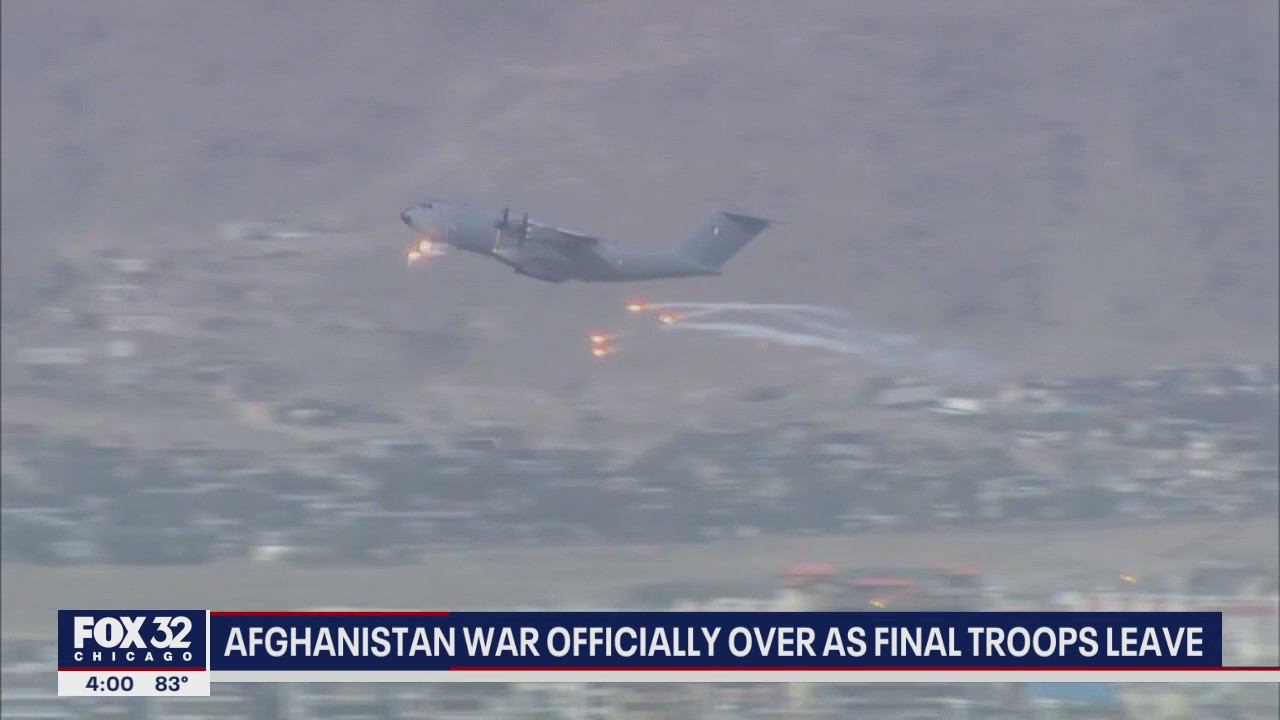 Afghanistan war officially over as final troops leave