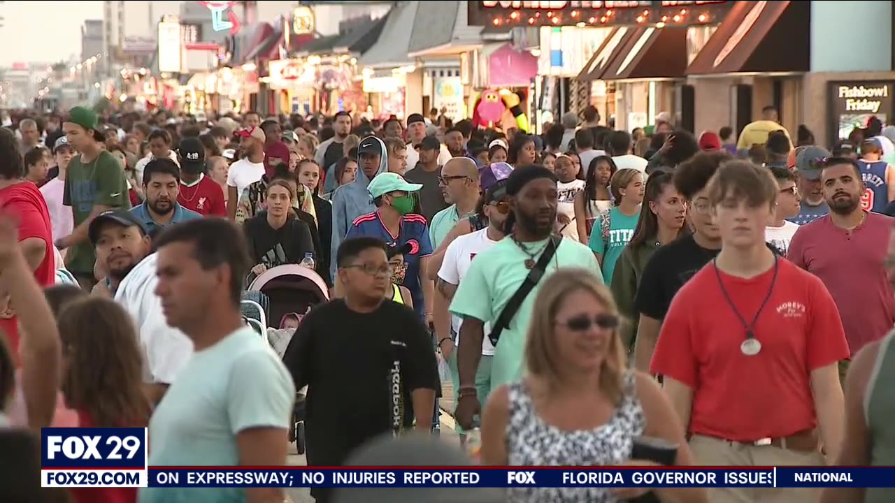 Beachgoers revel in post-pandemic Fourth of July fun