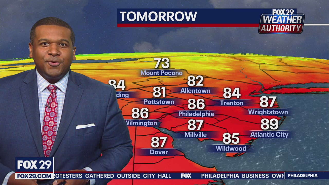 FOX 29 Weather Authority: 7-Day Forecast (Thursday update)