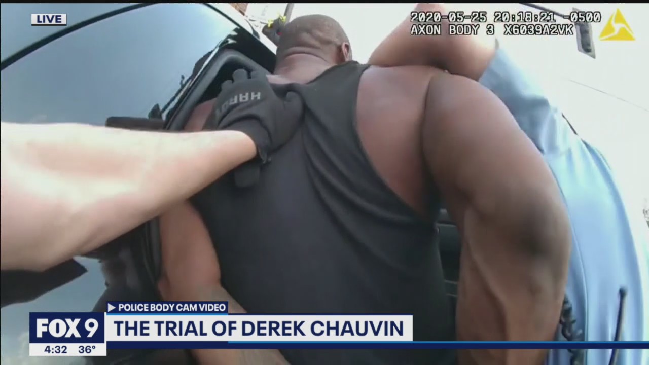 Derek Chauvin body camera video of George Floyd arrest shown at trial